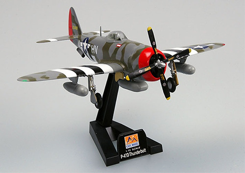 Miniatura P-47d Thunderbolt - 1/72 - Easy Model 37288 Cor Cinza