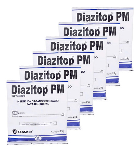 Diazitop Pm 25g 6 Unidades - Clarion