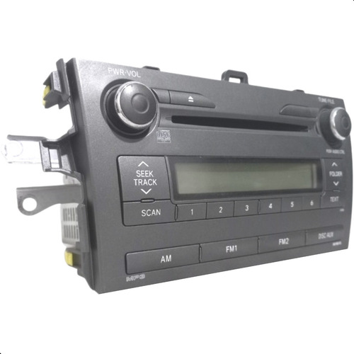 Aparelho Som Mp3 Original Toyota Corolla Xei 2.0 2008 Até 12