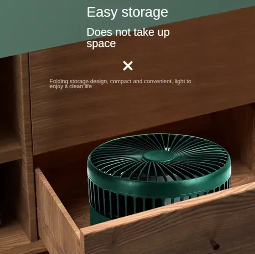 Ventilador Portátil Usb 6 Pulgadas Recargable Ventilador