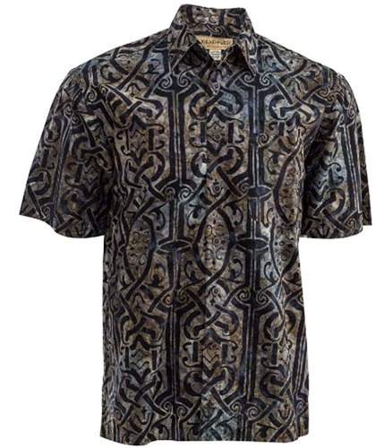 Celta Thunder Tropical Mens Camisa Hawaiana Por Johari West