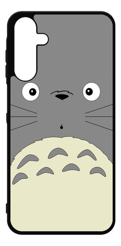 Funda Totoro Anime Manga Compatible Con Motorola Moto Tpu Negro G60