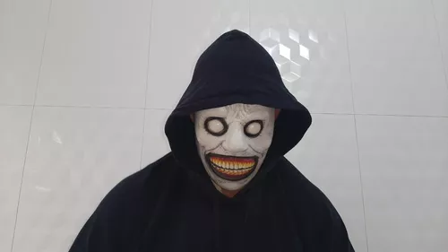 Assustador halloween máscaras horror sorrindo demônios festa de