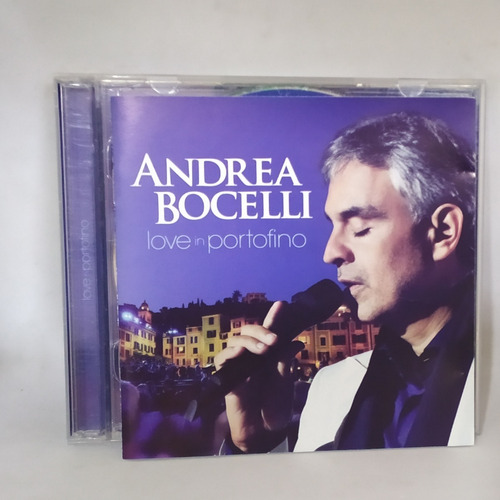 Cd Andrea Bocelli Love In Portofino Original No Incluye Dvd 