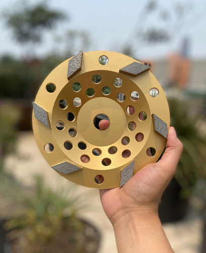 Copa Diamantada Tipo Rombo Con 6 Segmentos.