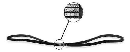 Kit De Correa Unica Chevrolet (izuzu) Dmax 3.5 2009 Gates