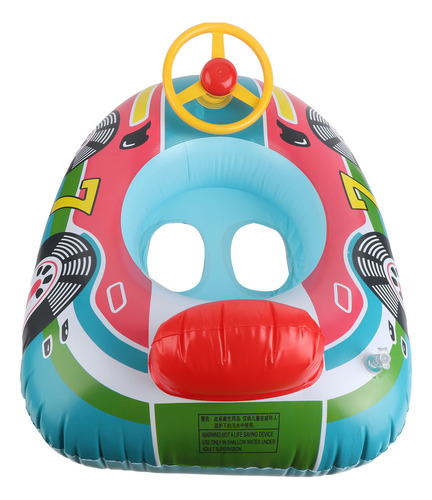 Bote Flotante Para Nadar, Alberca Inflable, Pvc, Forma De Av