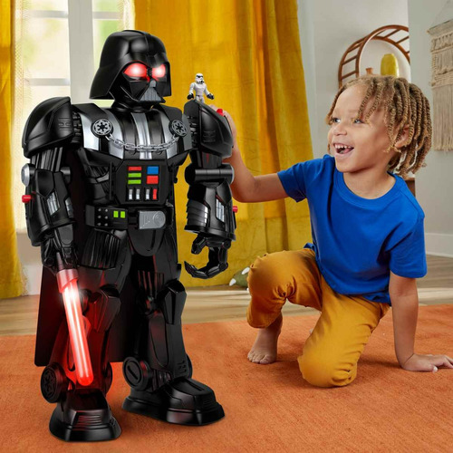 Imaginext Star Wars Robot Darth Vader Luz Sonido 68cm Mattel