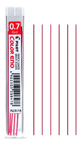 Grafite Colorido Pilot 0.7mm Color Eno Cores vermelho | MercadoLivre