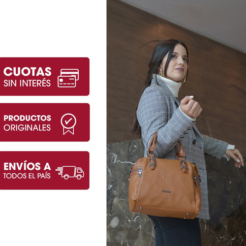 Valija Amayra Fibra Mediana C/4 Ruedas Dobles