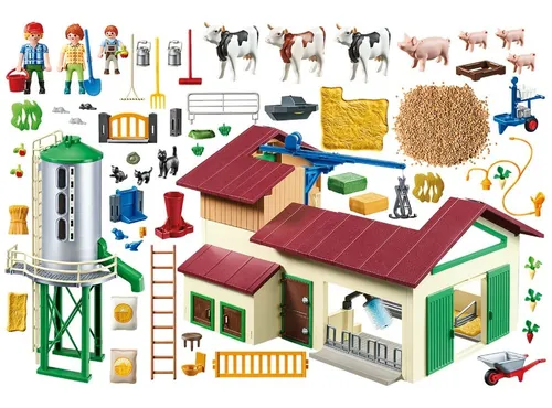 Playmobil country granja con silo sale