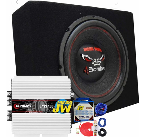 Combo Bomber Bicho Papao 12 400 Rms + Potencia + Cajon + Kit