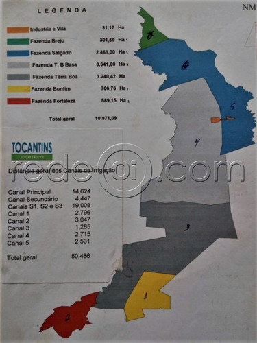 Imagem 8 de 9 de Fazenda De 2.400,99 Alqueires Goianos (usina De Álcool Desativada) - Arraias-to - Fa00002 - 67615479