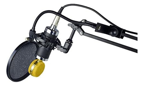 Nady Mpf-6 Filtro Pop De Micrófono Con Abrazadera De 6 Pulga