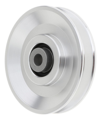 Accesorio De Gimnasio Con Rueda De Polea De 90mm Plata