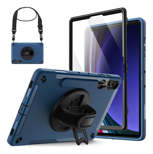 Funda Para Galaxy Tab S9 Plus 12,4 C/soporte S-pen - Azul