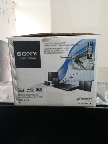Imagen 3 de 3 de Home Theater Sony Blu-ray 3d
