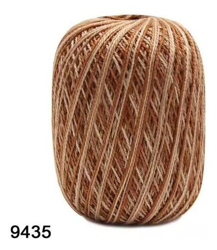 Linha Anne 250 Metros Circulo Para Crochê Amigurumi Tricô Cor Deserto - 9435