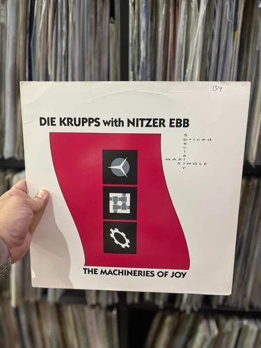 Die Krupps With Nitzer Ebb - The Machineries Of Joy (12 )