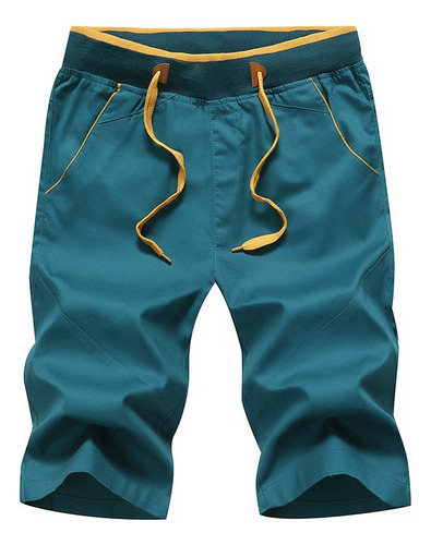 Shorts Hombre Capris Pure Casual Suelto Talla Grande Playa