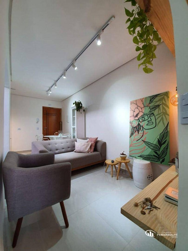 Imagem 4 de 20 de Apartamento Com 2 Dormitórios À Venda, 46 M² Por R$ 290.000,00 - Vila Scarpelli - Santo André/sp - Ap1013