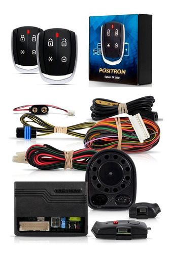 Alarma Auto Camion Presencia Positron Tx 360 Us 12v 24v Autoalimentada Zuk