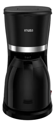 Cafetera IMUSA Perfecta Inox 6 Tazas Negro - Imusa