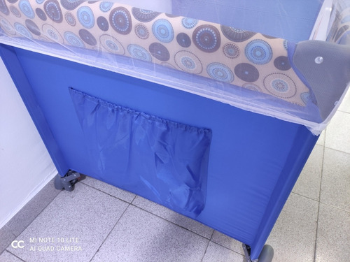 Imagen 3 de 3 de Corral Cuna Para Bebe Doble Altura