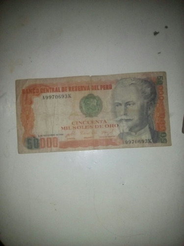 Billetes Antiguos Peru1974-1984