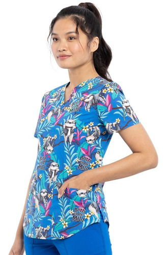 Top De Uniforme Clínico Cherokee Ck652 Yaft «diseño»