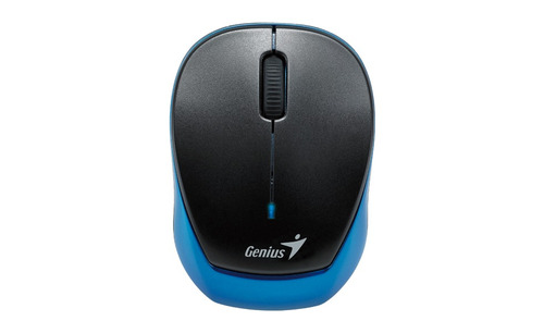 Mouse Mini Inalámbrico Genius Traveler 9000r Negro-azul Usb