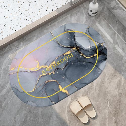 Juego De 2 Alfombrillas De Baño De Secado Rápido Para