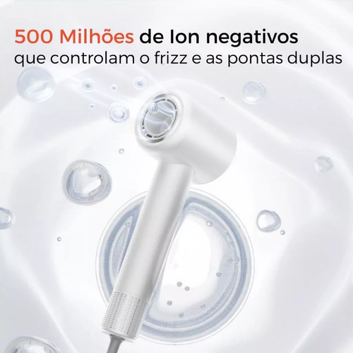 Secador De Cabelo Gaabor Supersonic 110.000 Rpm Profissional Cor Rosa 127V