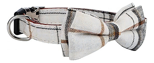 Collar De Perro Con Pajarita Suave Y Cómodo De Faleela, Coll