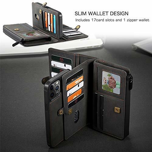 Compatibal With iPhone 12 Pro Max 6.7 Inch Case Multi Flip