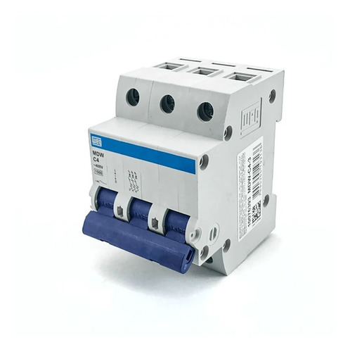 Mini-interruptor Termomagnetico 3polos - 4a Mdw-c4-3