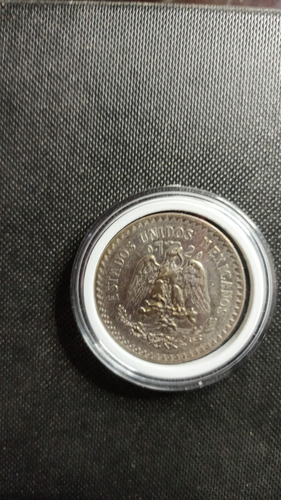 Moneda De Coleccion De Un Peso De Plata Ley 720 Año 1922 (Usado)