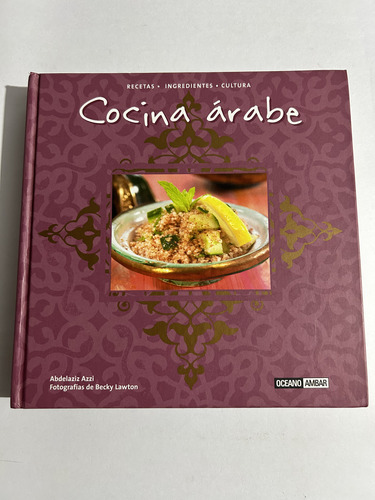 Libro Cocina Árabe - Océano - Excelente Estado - Tapa Dura