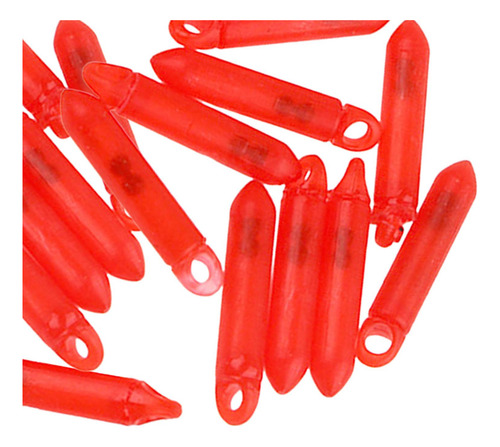 20 Piezas Catadros De Pesca Accesorios De Pesca Tackle Rojo