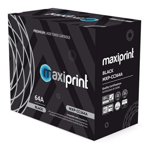 Toner 64 X Hp Laser Remanufacturado 6 Meses De Garantia