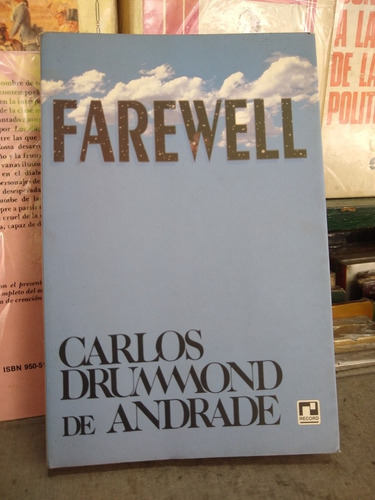 Farewell Carlos Drummond De Andrade -rf Libros Poesia Brasil