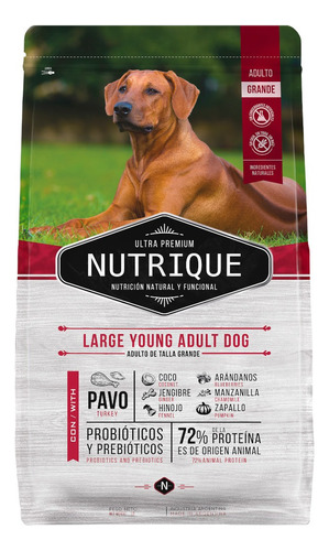 Nutrique Comida Large Perro Alimento Para Perro Grande 3 Kg 