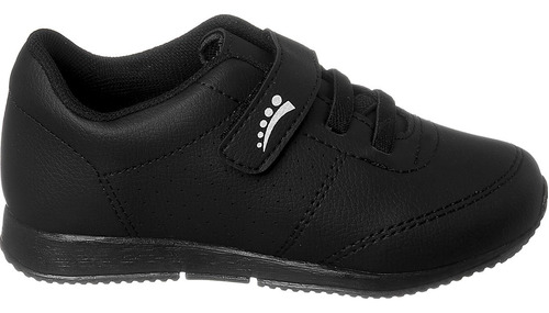 Tênis Infantil Ortopasso Jogging Menina Preto