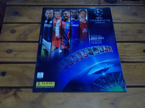 Album Figuritas Uefa Champions League 2010/2011