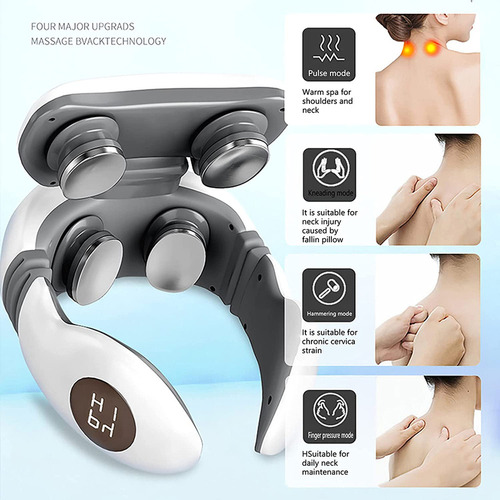 . Masajeador Eléctrico De Columna Cervical Con Control