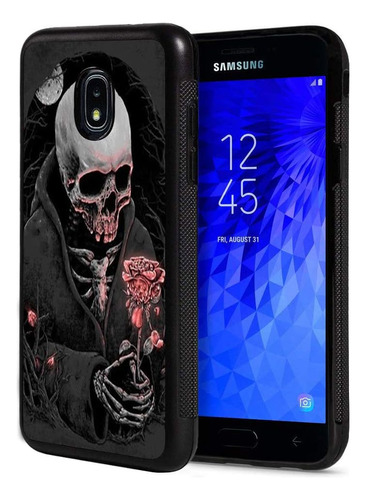 Funda Para Samsung Galaxy J7 - Esqueleto Rosa