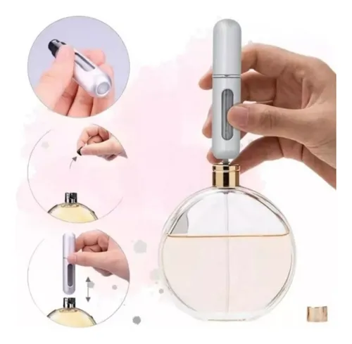Atomizador Mini Para Perfume Y Loción / Recargable 5 Ml