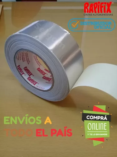 Cinta Adhesiva De Aluminio Rapifix 48mm X 50m Refrigeración