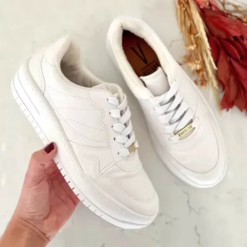Tênis feminino casual store flatform vizzano