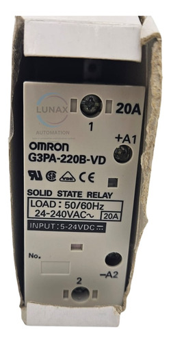 Omron G3pa-220b-vd Relevador De Estado Solido